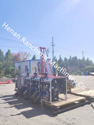 Portable Hydraulic Core Drilling Rig Core Drilling Machine Untuk Pengangkutan Dan perakitan yang Mudah
