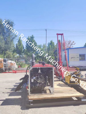 100-240RPM Winch Rated Rotary Speed Small Core Drilling Rig Portable Core Drilling Equipment untuk Pengeboran Intensity