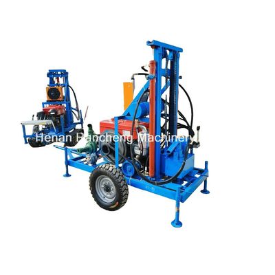 Mesin Pengeboran sumur air portabel dengan kedalaman pengeboran 150m dan diameter 450mm