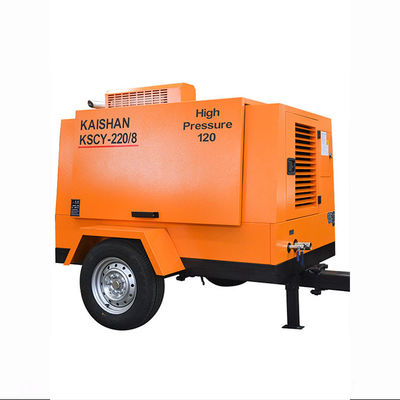 Air Discharge 220cfm 8bar Portable Air Compressor Gtl Daya