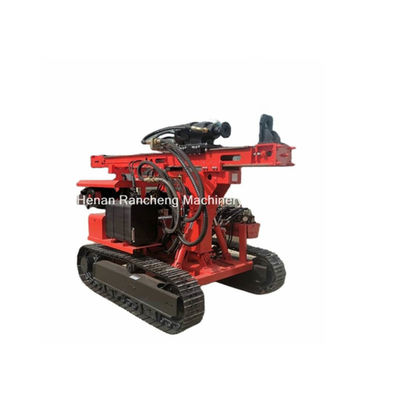 RC130Y Micro Pile Rig 400mm Bore Diameter Air Well Auger Pile DTH Pengeboran