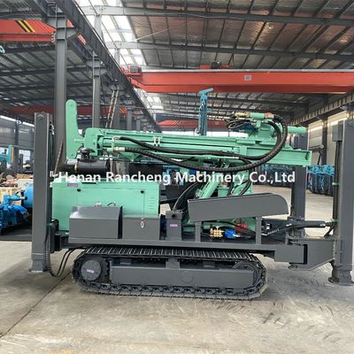 DTH Pengeboran Rig 300m Bor kedalaman Crawler dipasang Mesin Dengan 85KW Mesin