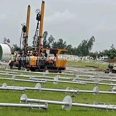 Driver Solar Pile Dengan Mesin 39KW Untuk kedalaman 170 Cm Dan Berat Kendaraan 2.8T