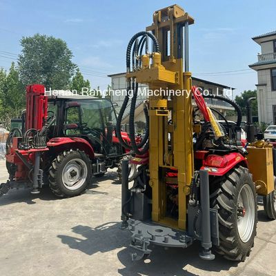 200m Traktor Dipasang Mesin Pengeboran Sumur Air Berkualitas Tinggi Traktor Deep Borehole Drill Rig