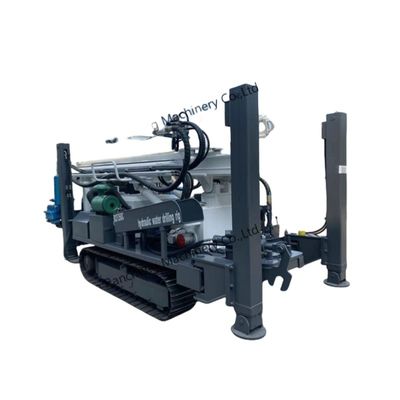 Harga Pabrik 1000m kedalaman mesin pengeboran sumur air rig Dengan 194KW Cummins di stok