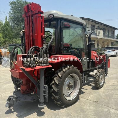 RCF260WT Pengeboran sumur air yang dipasang di trailer hidrolik dengan pengemudi 4X4