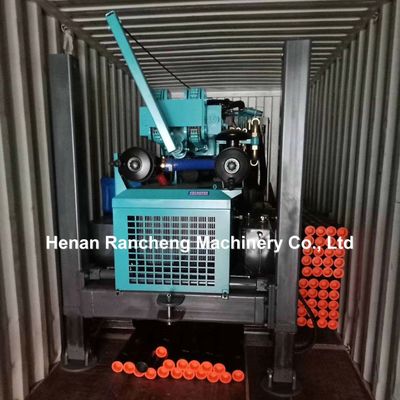 300m Deep Hydraulic Crawler Drilling Rig Untuk 350mm Air Wells