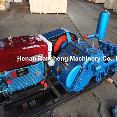 Pompa lumpur 100mm dengan silinder 65mm dan mesin 28HP