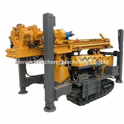 European Hydraulic Leg 55KW Mesin Diesel Crawler Pengeboran Air Well Pengeboran Rig