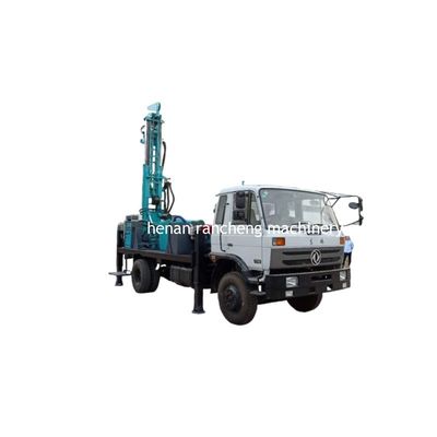 200m Deep Borehole Drilling Rig Truk Dipasang Air Well Drilling Rig