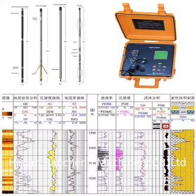 Detektor air bawah tanah SP Resistivitas Alam Gamma Logging Suhu