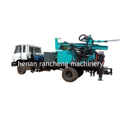 300m Deep Boring Hole Drilling Rig Truck Dipasang Air Well Drilling Rig Mesin