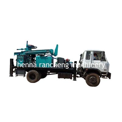 300m Deep Rock Boring Hole Boring Rig Truk dipasang mesin sumur air