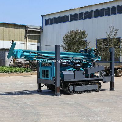 RCF280C Crawler Water Well Drilling Rig Dilengkapi dengan 70kw Yuchai Diesel Generator