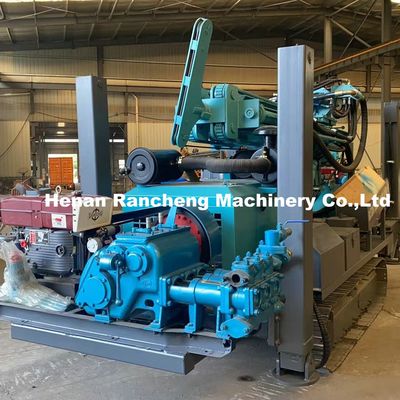 300m Hydraulic Crawler Mounted Water Well Borehole Drilling Rig Mesin