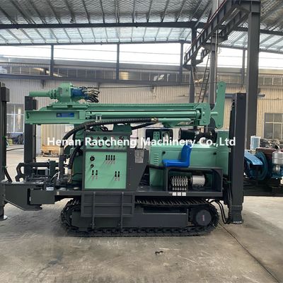 800m 154KW Cummins Hydraulic Crawler Borhole Mining Machine Untuk Pengeboran Batu