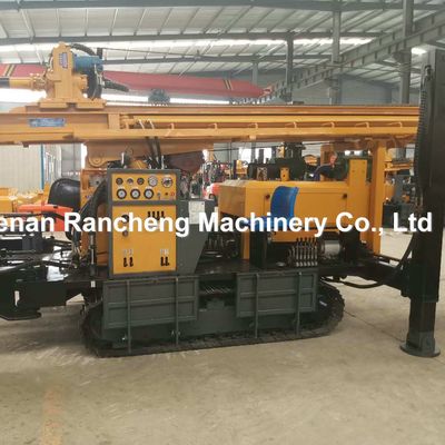 800m Geoteknik Hydraulic Crawler Mesin Pengeboran Untuk Kondisi Udara Geotermal