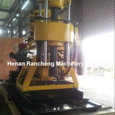 130m / 150m / 200m Kedalaman Pengeboran Lubang Kecil Rig Dengan 450mm Stroke