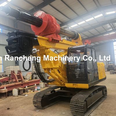 RCQ515M Mini Pile Drilling Rig Pengeboran kedalaman 15m Hydraulic Mesin Pengeboran Rotary kecil