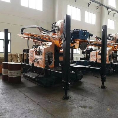 RCJ150RC Mesin Hydraulic Pengeboran Rig Untuk 125W Mesin Daya 8000N.M Maks output torsi