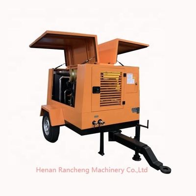 1400kg Portable Diesel Screw Air Compressor 55KW Untuk Single Compression Stage