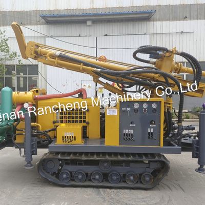 Jenis Crawler Hydraulic Water Well Drilling Rig Untuk 3500-3800Nm Max Torque Of Rotary