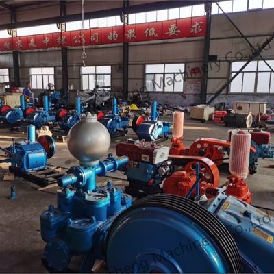 185KW Daya 7MPa Tekanan Maksimum Pengeboran Pompa Lumpur Untuk 1000m Proyek sumur air dalam 7200kg