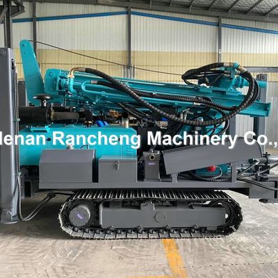 Multifunctional Crawler Borehole Artesian Wells 200m Mesin Pengeboran Sumur Air