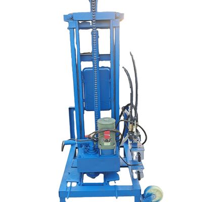 100m Deep Electric Portable Water Well Drilling Rig Dengan Mesin 22 HP 40kg Beban Maksimal