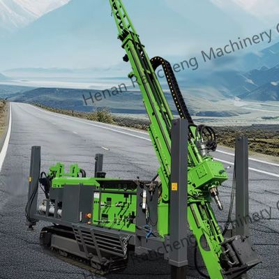 Crawler Mounted Hydraulic Core Drilling Rig RCJ1600C Mesin Hidraulik Lengkap Dengan Mesin Cummins 154KW