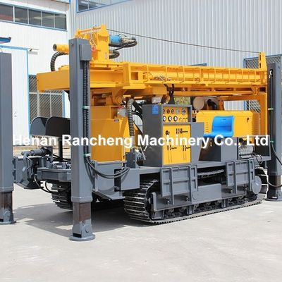 350m Crawler Mounted Water Well Drilling Rig Mesin Bor Hole Pneumatic Water Drilling Rig Mesin Well Drilling Rig