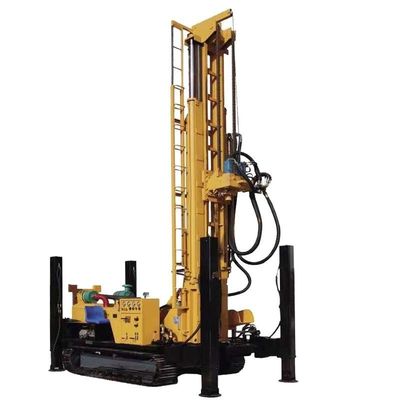 Multifunctional 800m Deep Hydraulic Crawler Water Well Drilling Rig