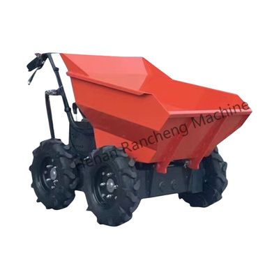 6.5HP Gas Powered Mini Dumper Truck untuk 300kg Beban dengan 4WD