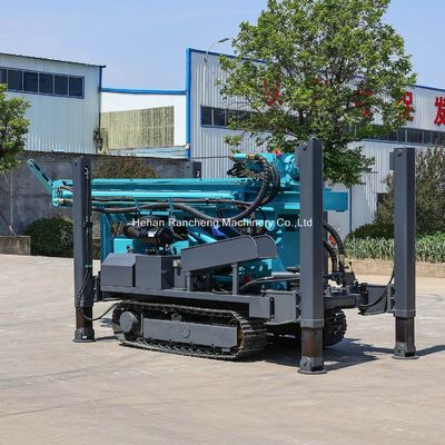 280m Diesel Hydraulic Water Well Drilling Rig Sertifikat CE/ISO untuk irigasi