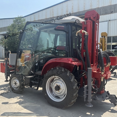 Full Hydraulic Tractor Mounted Water Well Drilling Rig 300m kedalaman