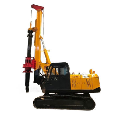 Mesin Pengeboran Rotary Drilling Rig 95KW Yuchai Mesin 15m Kedalaman Pengeboran