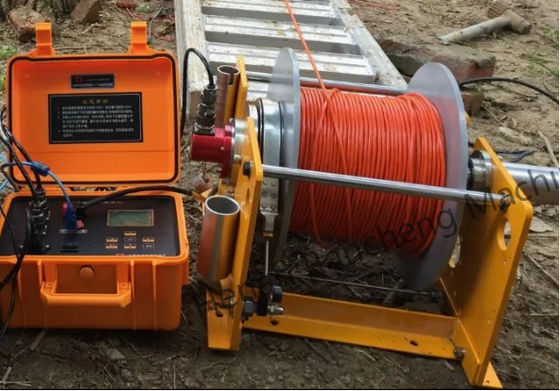 Peralatan Geofisika 300m Alat Log Sumur Air Bor Apparent Resistivity Measuring Logging System