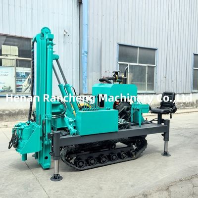 Mini Solar Pile Driver Hydraulic Guardrail Rig Pengeboran Peralatan Pemancang Tiang